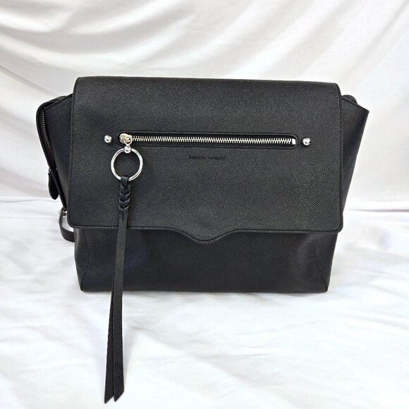 Rebecca Minkoff - GABBY Messenger Satchel Backpack - Black main image 14